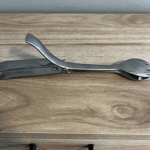 Unknown brand Silver Tongs 7.5"